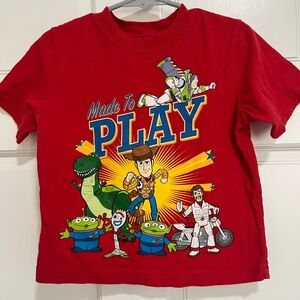 Disney Red Toy Story Kids Shirt